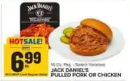 Food Lion Jack Daniel's pulled pork or chicken offer