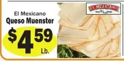 Sellers Bros El Mexicano Queso Muenster offer