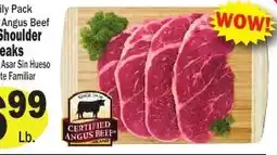 Sellers Bros Certified Angus Beef Shoulder Steaks offer