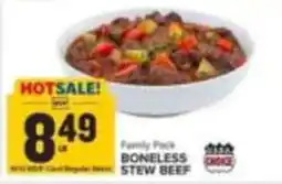 Food Lion Choice boneless stew beef offer
