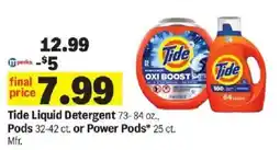 Meijer Tide liquid detergent offer