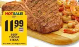Food Lion MVP beef t-bone steak offer