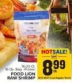 Food Lion Food Lion raw shrimp offer