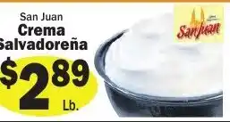 Sellers Bros San Juan crema salvadoreña offer