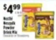 Pioneer Supermarkets Nestle Nesquik Powder Drink Mix offer