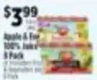 Pioneer Supermarkets Apple & Eve 100% Juice offer