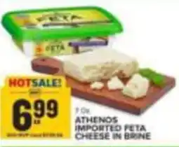 Food Lion Athens imported feta cheese in brine offer