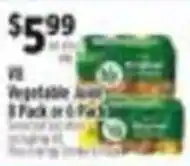 Pioneer Supermarkets V8 Vegetable Juice offer