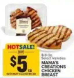 Food Lion Mama's Creations Chicken Breast offer