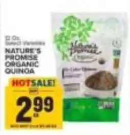 Food Lion Nature's Promise Organic Quinoa offer