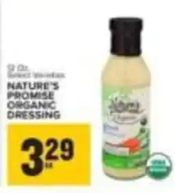 Food Lion Nature's Promise Organic Dressing offer
