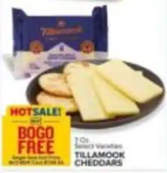 Food Lion Tillamook cheddars offer