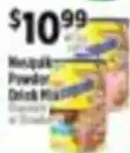 Pioneer Supermarkets Nestle powder drink mix offer