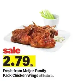 Meijer Meijer Family Pack Chicken Wings offer