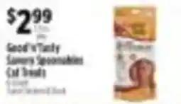 Pioneer Supermarkets Good 'n' Tasty Savory Spoonables Cat Treats offer