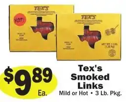 Sellers Bros Tex's Smoked Links offer