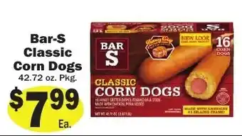 Sellers Bros Bar-S classic corn dogs offer
