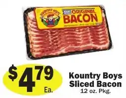 Sellers Bros Kountry Boys Sliced Bacon offer