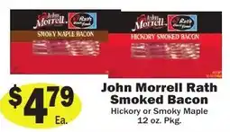 Sellers Bros John Morrell Rath Smoked Bacon offer