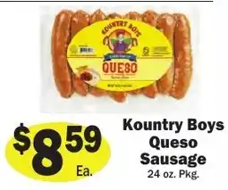 Sellers Bros Kountry Boys Queso Sausage offer