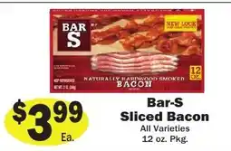 Sellers Bros Bar-S Sliced Bacon offer
