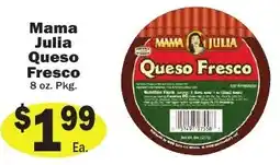 Sellers Bros Mama Julia Queso Fresco offer