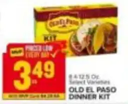Food Lion Old El Paso dinner kit offer