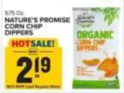 Food Lion Nature's Promise corn chip dippers offer