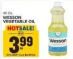 Food Lion Wesson vegetable oil offer