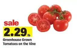 Meijer Greenhouse Grown Tomatoes on the Vine offer