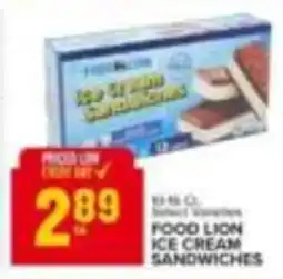 Food Lion Food Lion ice cream sandwiches offer