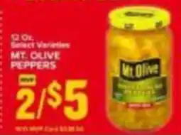 Food Lion Mt Olive Peppers offer