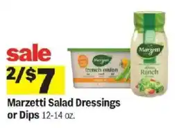 Meijer Marzetti Salad Dressings or Dips offer