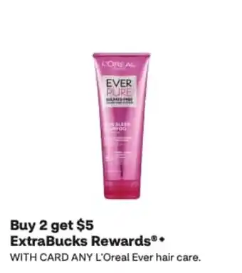 CVS L'Oreal Ever hair care offer