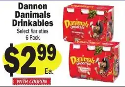 Sellers Bros Dannon Danimals Drinkables offer