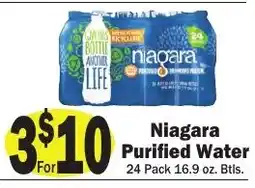 Sellers Bros Niagara Purified Water offer