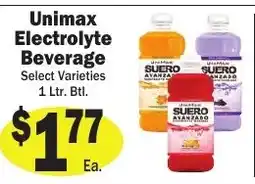 Sellers Bros Unimax electrolyte beverage offer