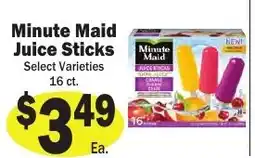 Sellers Bros Minute Maid Juice Sticks offer
