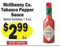 Sellers Bros McIlhenny Co. Tabasco Pepper Sauce offer