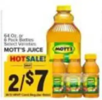 Food Lion Mott's juice offer