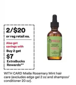 CVS Mielle Rosemary Mint hair care offer