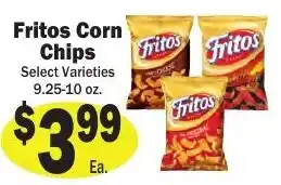 Sellers Bros Fritos Corn Chips offer
