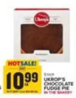 Food Lion Ukrop's chocolate fudge pie offer