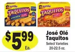 Sellers Bros Jose Ole Taquitos offer