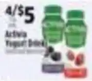 Pioneer Supermarkets Activia Yogurt Drink offer
