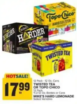 Food Lion Twisted Tea or Topo Chico offer
