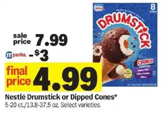 Meijer Nestlé Drumstick or Dipped Cones offer