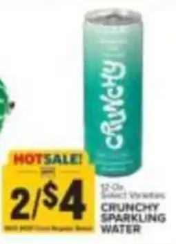 Food Lion Crunchy Sparkling Water offer