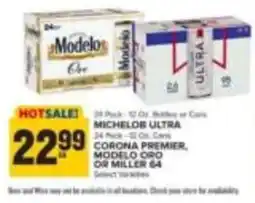 Food Lion Michelob Ultra, Corona Premier, Modelo Oro or Miller 64 offer