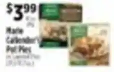 Pioneer Supermarkets Marie Callender's Pot Pies offer